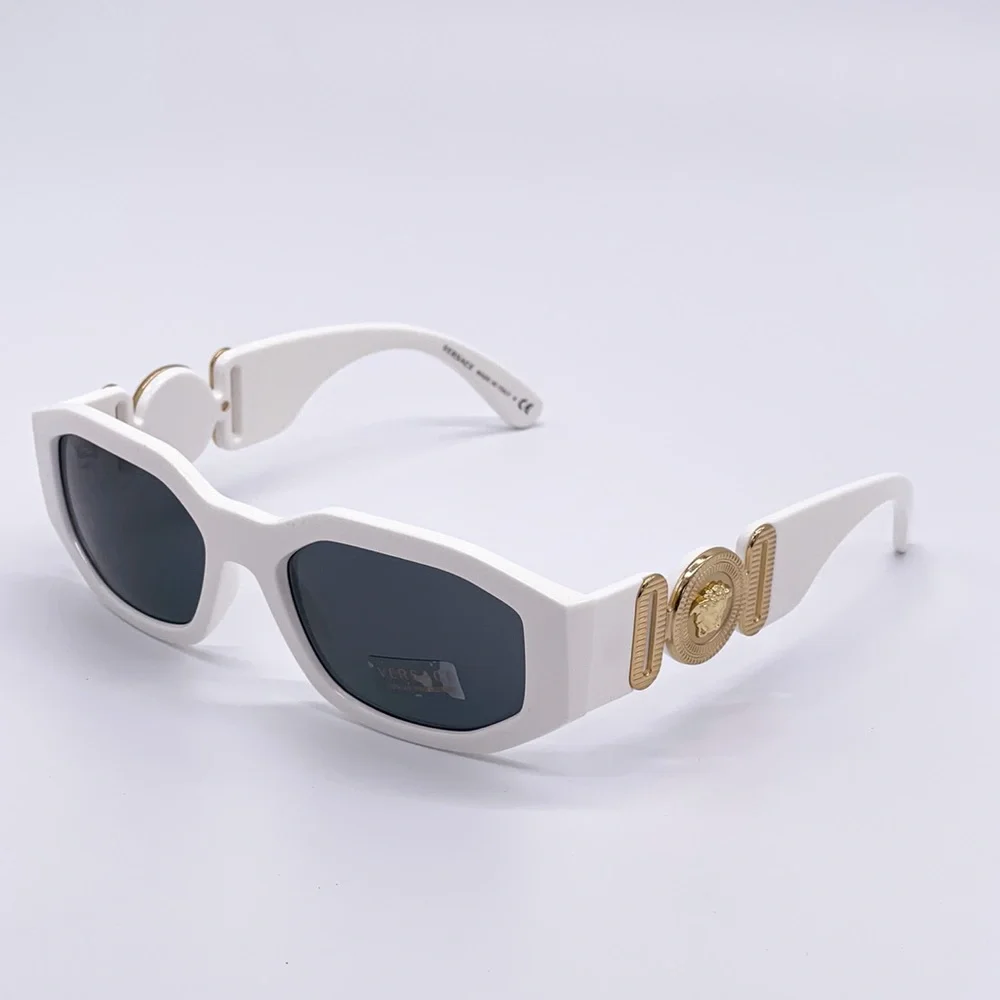 NEW VE4361 VERSACE MEDUSA VE 4361 401/87 WHITE SUNGLASSES MOD 4361